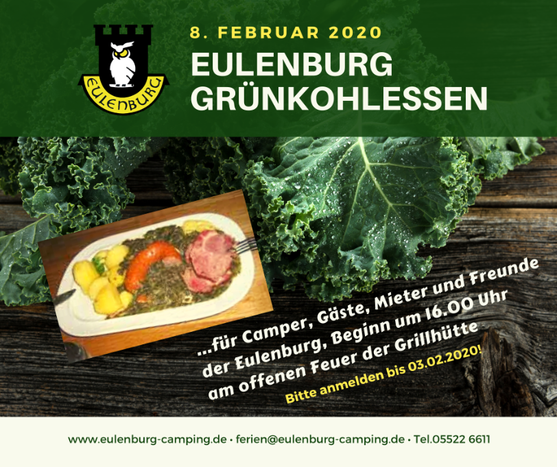 Eulenburg Grünkohlessen 2020