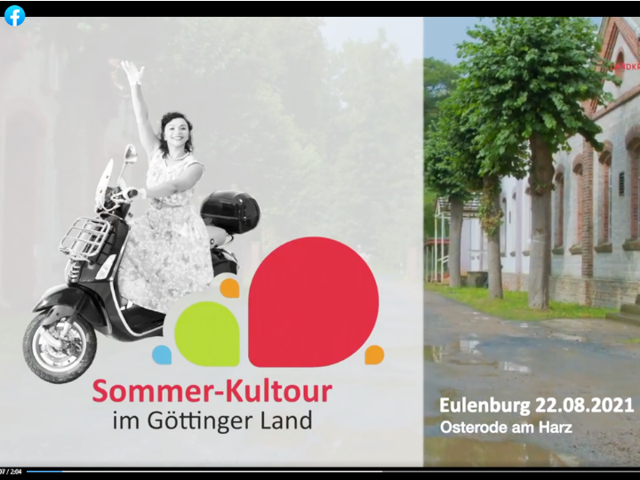 Link zum Facebook Video Sommer Kultour auf der Eulenburg