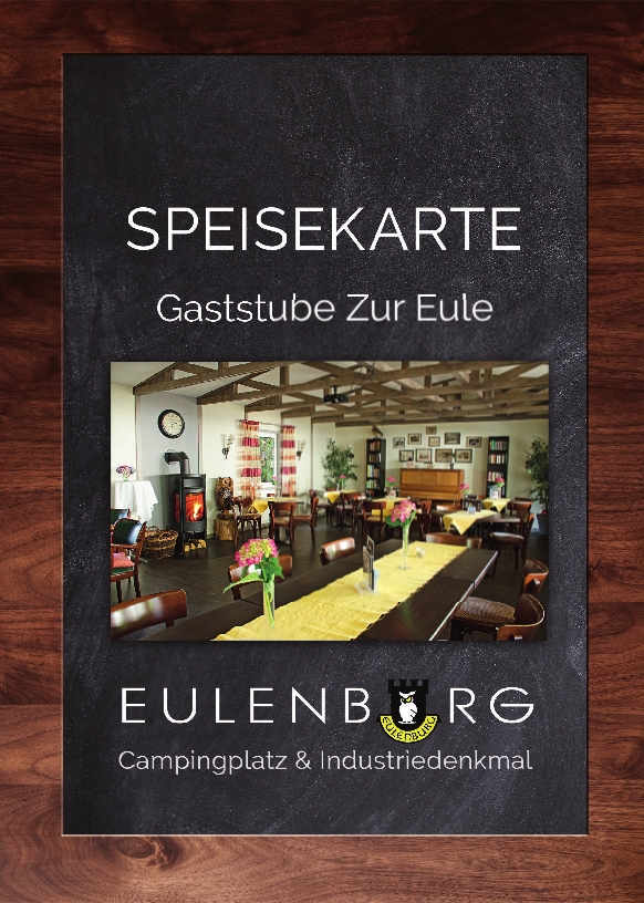 Eulenburg Speisekarte - Titelblatt