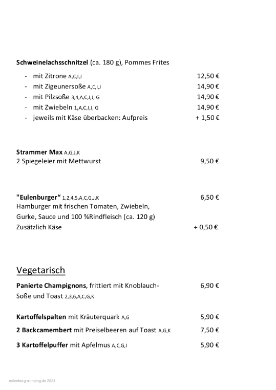 Eulenburg Speisekarte 2024 - Seite 6