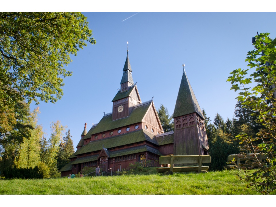 Gustav-Adolf-Stabkirche Hahnenklee (Punkt 15 auf der Karte ) 