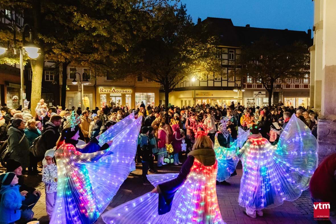 Lichterfest Innenstadt Osterode Foto: vtm