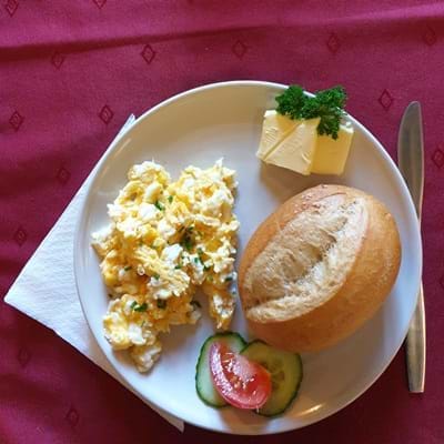 Rührei Frühstück